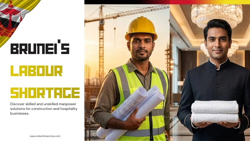 Brunei Manpower supply from india