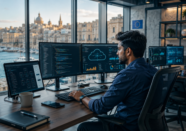 Skilled worker ready for deployment in Malta iGaming and healthcare sector