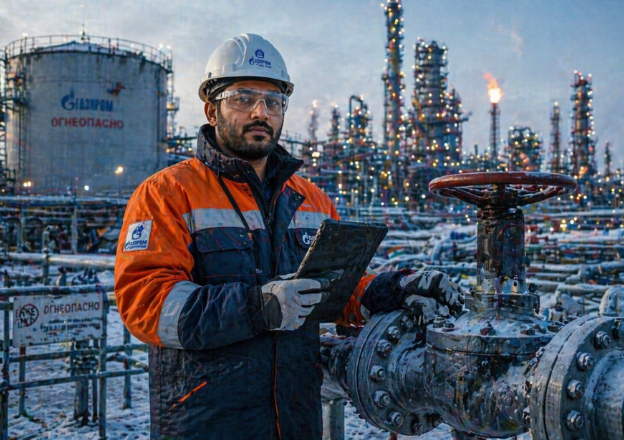 Skilled Indian worker ready for deployment in Russia manufacturing